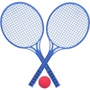 Sada Soft tenis sedeco barevná Modrá