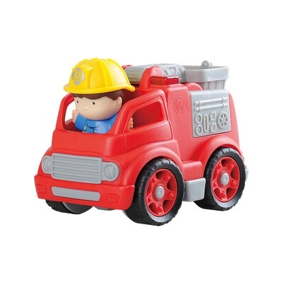 Playgo Auto hasičské s figúrkou 14x10x10,5 cm