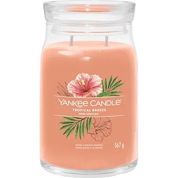Image 1 of Yankee Candle Tropical Breeze голяма свещ с надпис 567 гр