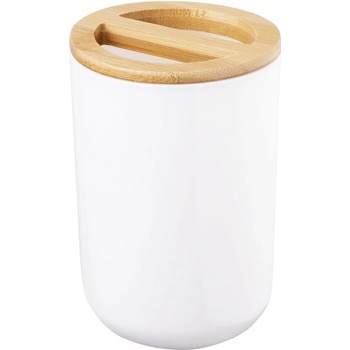 Aqualine SNOW držiak kefiek na postavenie biela 7580