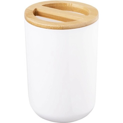 Aqualine SNOW držiak kefiek na postavenie biela 7580