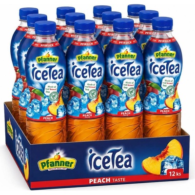 Pfanner Eistee ledový čaj Lemon 12 x 0,5 l