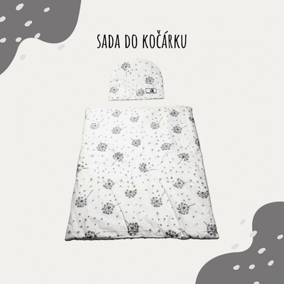 Děláme do plen Sada deka a polštářek Pampelišky
