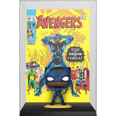 Funko Фигура Funko POP! Comic Covers: The Avengers - Black Panther (Special Edition) #36 (086965)