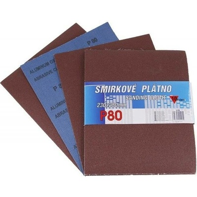 Levior Plátno smirkové 230x280mm P80 10ks