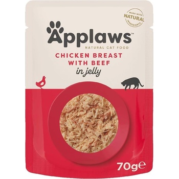Applaws Chicken with Beef in Jelly - пиле и телешко в желе 70gr