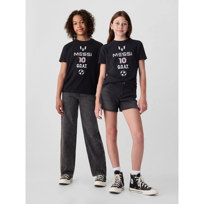 GAP dětské tričko Messi Unisex černá