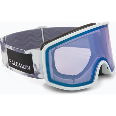 Salomon Скиорска маска Salomon Sentry Pro Sigma Photo ice flow/sigma photo sky blue