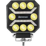  Универсална мощна led ЛЕД диодна лампа халоген бяла светлина 27w 12v - 24v за камион трактор ролбар АТВ джип земеделски