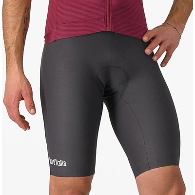 Castelli krátké s laclem #Giro Trofeo antracitová
