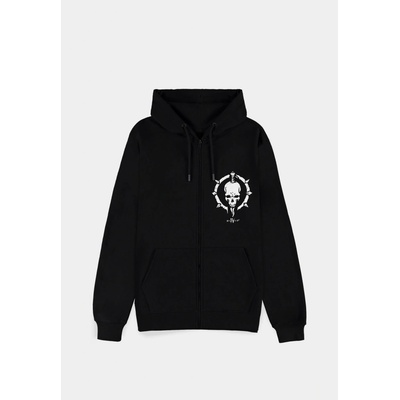 Diablo IV Necromancer Sigil Men's Zipper Hoodie Black