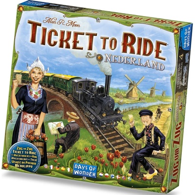 Days of Wonder Разширение за настолна игра Ticket to Ride - Nederland