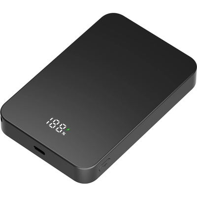 Xmart Преносима външна батерия Xmart PB-1005S, 10000 mAh, MagSafe, Черна, 29283 (29283)