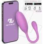 INTOYOU App Series Logan Vibrating Egg with App Purple