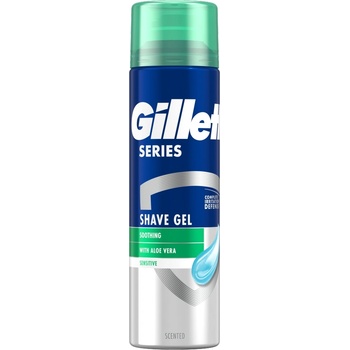 Procter & Gamble Gillette Sensitive гел за бръснене за чувствителна кожа 200 мл + 40 мл безплатно