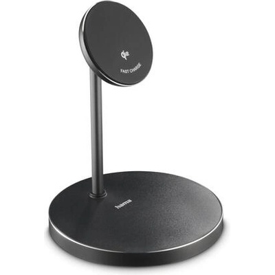 Hama Безжична зарядна станция Qi2, 15W, черно (HAMA-201737)
