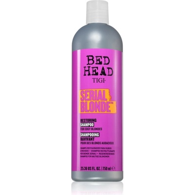 TIGI Bed Head Serial Blonde възстановяващ шампоан за руса коса 750ml