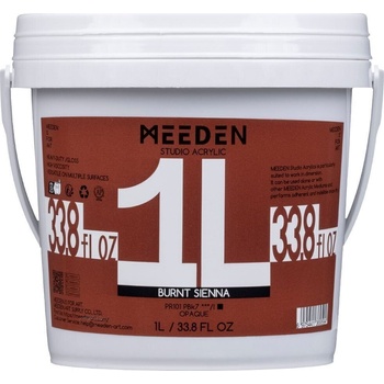 Meeden 34.1211 АКРИЛНА боя 11 Burnt Sienna 1000 ml 1 бр (34.1211)