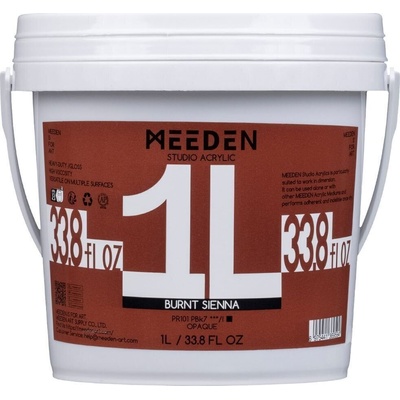 Meeden 34.1211 АКРИЛНА боя 11 Burnt Sienna 1000 ml 1 бр (34.1211)