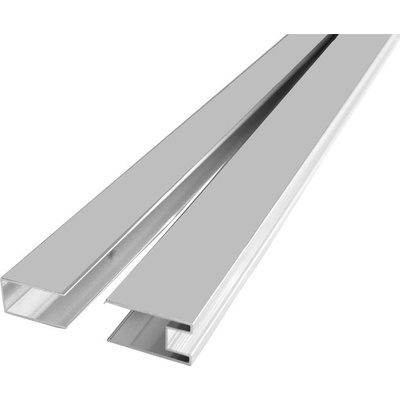 Mereo CKND250W Sada fixačného a bočného profilu, pre CK1060xH, výška 2m, chróm ALU