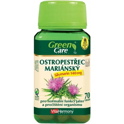VitaHarmony Ostropestřec Mariánský Silymarin 140 mg 70 kapslí