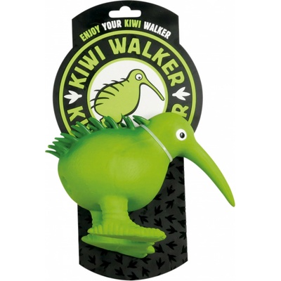 Kiwi Walker Latexová hračka pískacia Kiwi Veľkosť S 8,5 cm Zelená