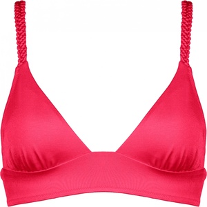 Watercult Дамско бикини горнище Watercult Women's Makramé Love Bikini Top 7039 Bikini top - Luscious Red - размер 44 (150-3163-0115)
