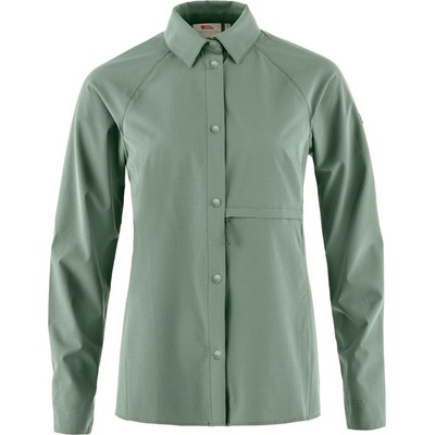 Fjällräven Abisko trekking shirt patina green
