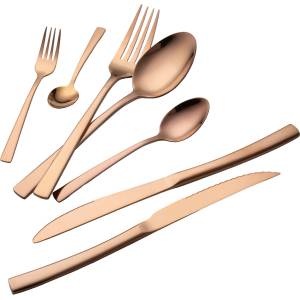 Berlinger Haus 42-части комплект прибори, mirror rose gold 54296 (bh/3087)