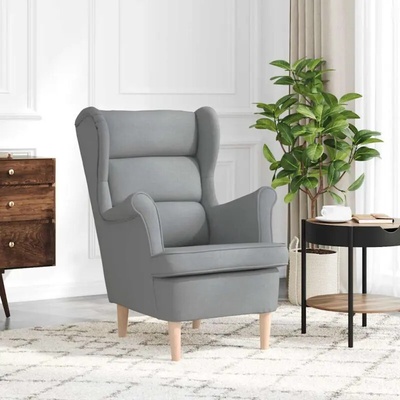 vidaXL 4016895 světle šedé textil