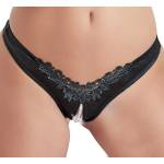 Cottelli Collection G-string with Pearls 2321653 Black L