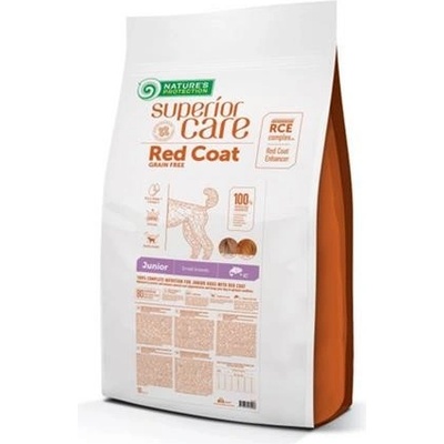 Nature's Protection Superior Care Red Coat Grain Free Salmon Junior Small Breed 10 kg