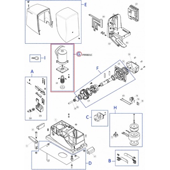PRRB01C kit motoru pro RB1000