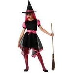 BigBuy Carnival Маскировъчен костюм за деца Розов Вещица Размер 10-12 години 969d14