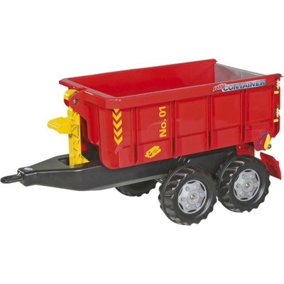 ROLLY TOYS Tipp Lift Trailer červený