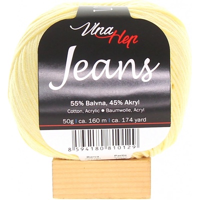 Vlna Hep Jeans vanilková 8176
