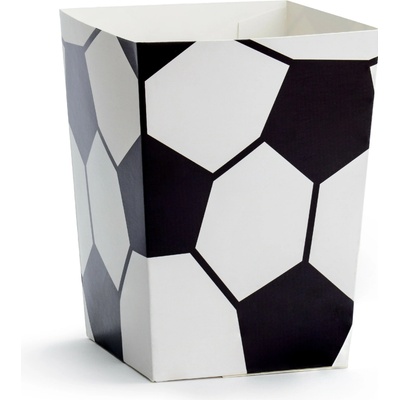 PartyDeco PartyDeco Dekorativní boxy - Fotbal 6 ks – Sleviste.cz