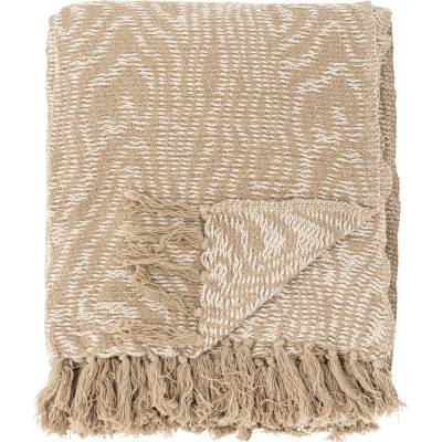 Bloomingville Plied z recyklovanej bavlny OKAPI hnedý 160x130