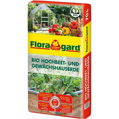 FLORAGARD Záhradnícky substrát na vyvýšené záhony a skleníky 70 l