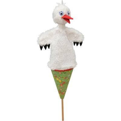 MUB2 Bocian 36 cm kornútový maňuška