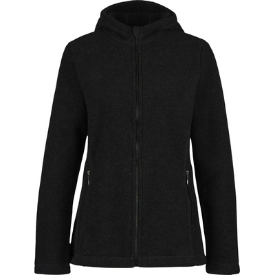 Engel Дамско вълнено яке Engel Women's Jacket with Hood Wool jacket - Schwarz Melange - размер 34/36 (EU) (105-1332-0611)