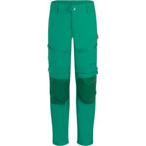 Trollkids Детски панталон със свалящи крачоли Trollkids Kid's Nordfjord Zip-Off Pants Slim Fit Walking trousers - Jungle Green - размер 146 (EU) (701-1741-0919)