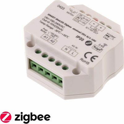 T-LED, Stmívač SMART dimLED ZIGBEE ZD1 0/1-10V