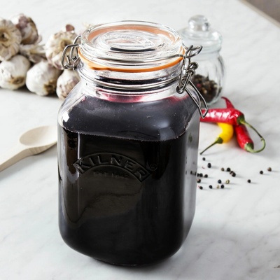 Kilner Hranatý zavárací pohár s klipom 2000ml