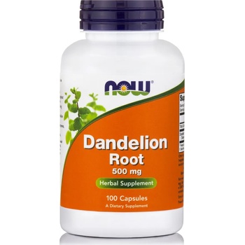 NOW Хранителна добавка корен от Глухарче, Now Foods Dandelion Root 500mg 100Veg Caps