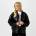 Biba Яке Biba Women's Faux Leather Long Sleeve Bomber Jacket - Black