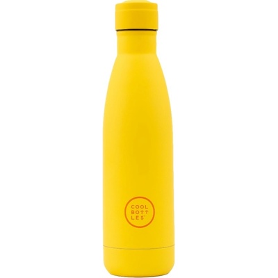 Cool Bottles Termo fľaša z nehrdzavejúcej ocele Vivid Yellow 500 ml