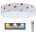 BPS Koncept Led Димируем плафон galaxy kids led/24w/230v звезди бял/розов/сив + д. у (bs0559)