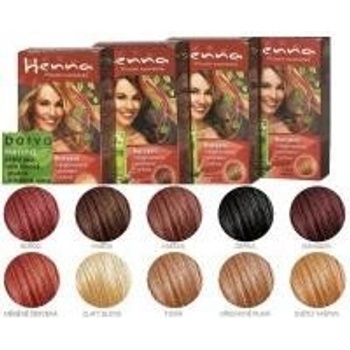 Důbrava Henna přírodní barva na vlasy Ořechově plavá 115 prášková 33 g