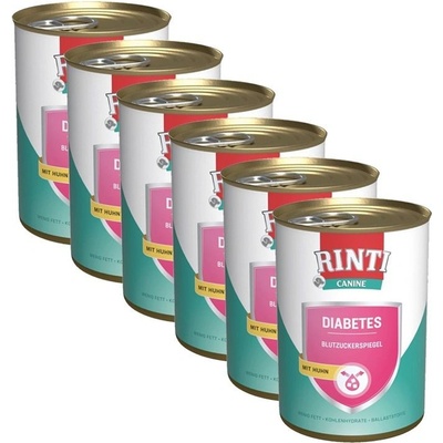 Rinti Canine Diabetes kura 6 x 400 g